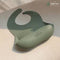 Silicone Baby Bib in Green